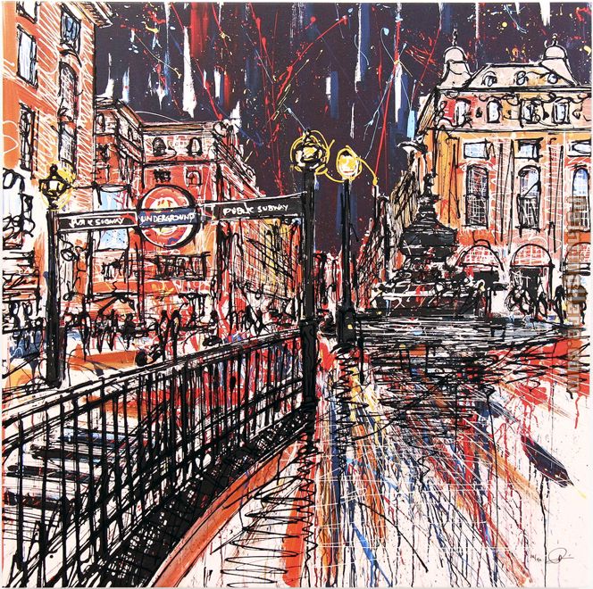 Piccadilly Passion painting - Paul Kenton Piccadilly Passion art painting